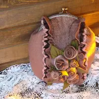 Валяние сумочки