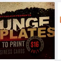 Флаеры и визитки - 18 grunge шаблонов